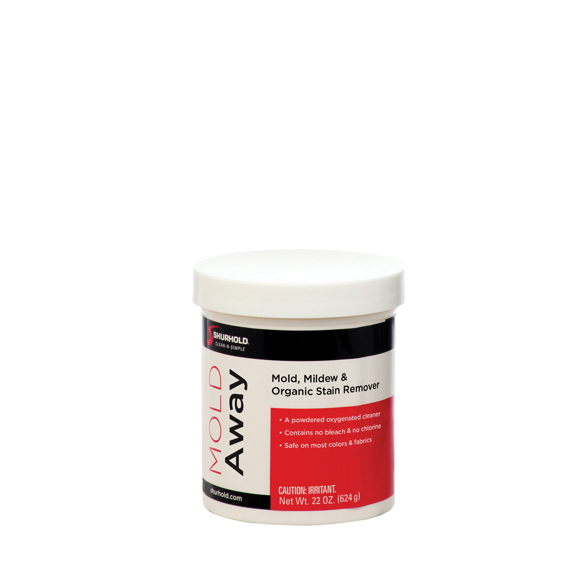 Shurhold Moldaway 12 oz Jar - Bleach-Free Oxygenated Mold, Mildew and Algae Stain Remover