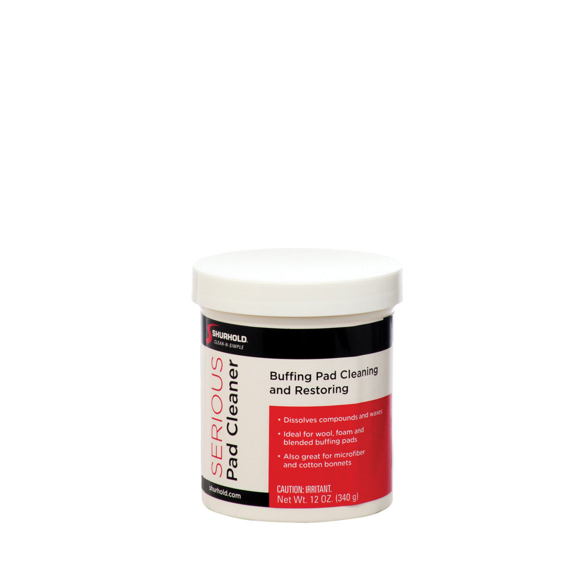 Shurhold 30803 Serious Pad Cleaner - Citrus Powder Buffing Pad and Dock Line Cleaner