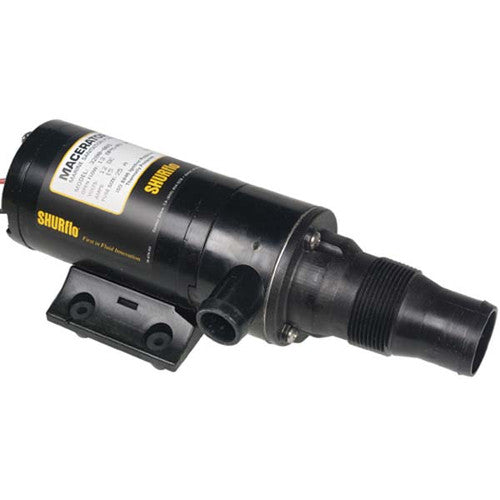 Shurflo 3200-001 13 GPM Macerator Pump, 12V Marine Waste and Fish Box Evacuation Pump