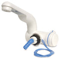 Shurflo Electric Water Faucet with Switch, 12V, White, 360 Degree Rotation