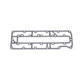Sierra Exhaust Cover Plate Gasket 18-2741 for Mercury Outboard Engines