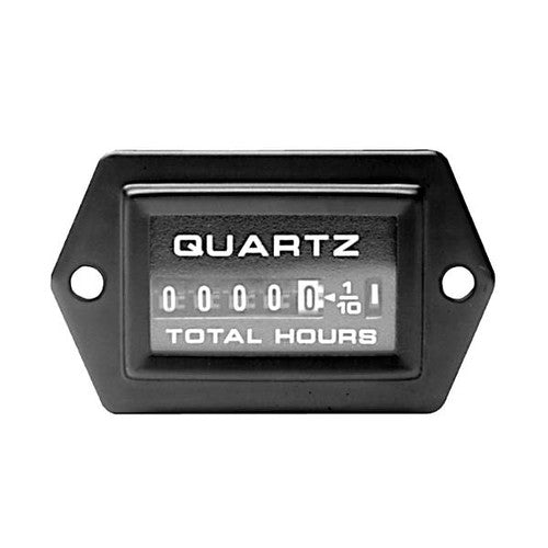 Sierra 56967P Rectangular Hourmeter, 1.5 x 1 Inch Hole Size