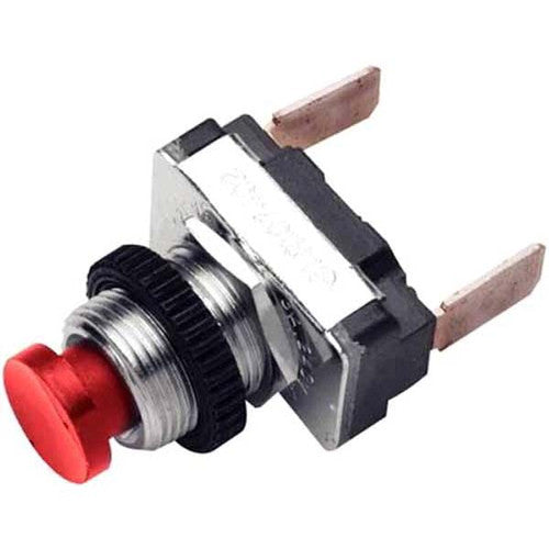 Sierra Push Button Horn Switch, Red, MP39690, Rated 15 Amp at 12 VDC