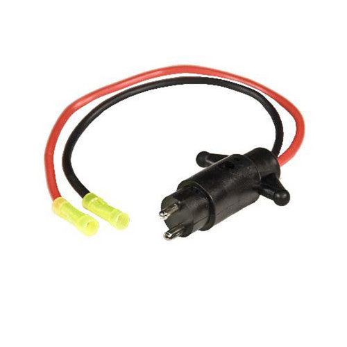 Sierra WH10480-1 Male Motor Side Trolling Motor Plug, 12 Volt