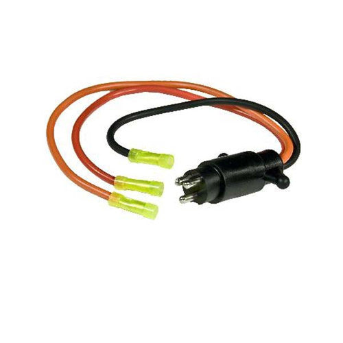 Sierra Trolling Motor Plug WH10500-1, 24V Male Motor-Side Connector, Replaces WH10490-1