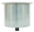 T-H Marine LCH-1SS Stainless Steel No Step Cup Holder, 3-5/8 Inch Mount