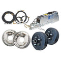 Dexter K71-G00-45 10 Inch Hydraulic Drum Brake Kit, 6,600 Lb Actuator, 5-Lug Single Axle Trailer