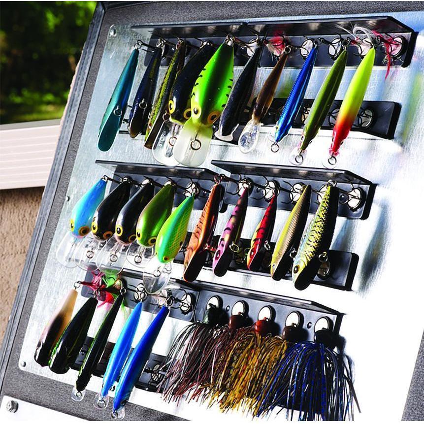 T-H Marine Tackle Titan Lure Hangar Kit - Magnetic Tackle Management System, Black