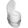 Thetford Curve Porta Potti Portable Toilet, Battery-Powered Flush, White, Replaces 25110