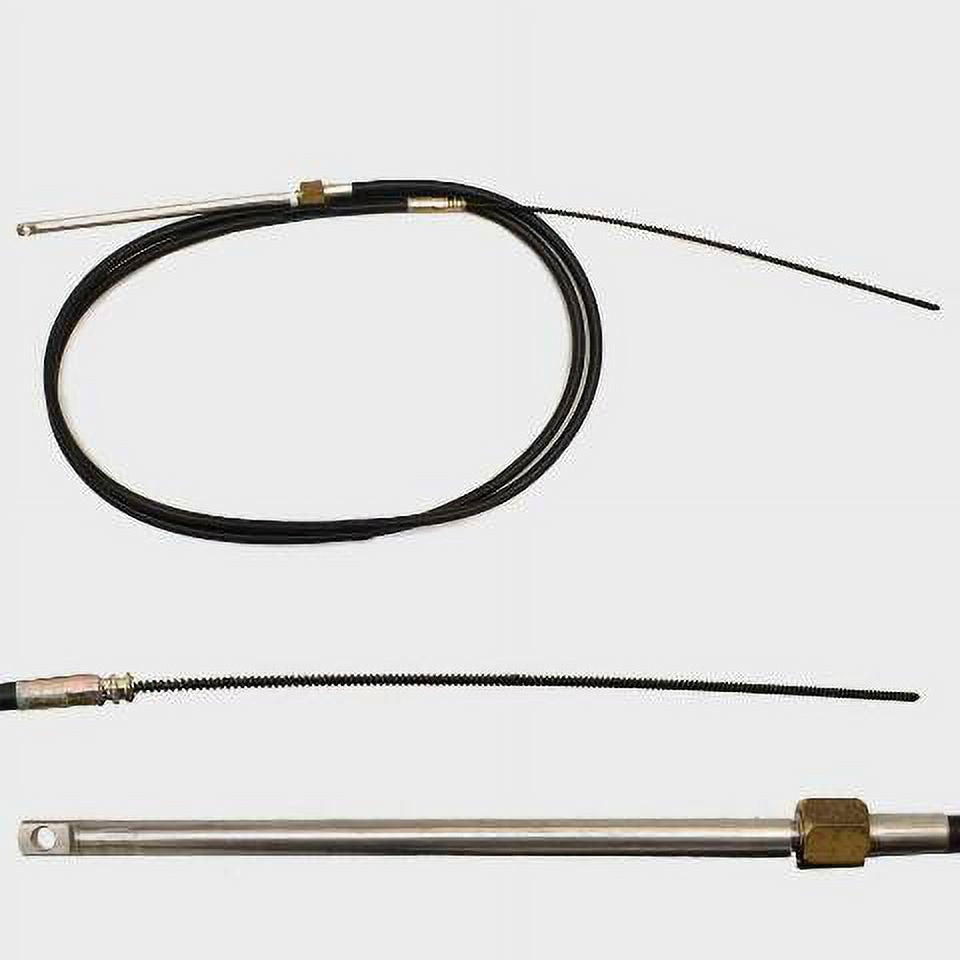 Uflex Mach Rotary Steering Cable - Black Marine Rotary Steering Cable, 10' to 20', BX/X/FourTech Series