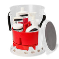 Shurhold Ultimate One Bucket System - White 5-Gallon Detailing Bucket Kit with Cleaning Chemicals