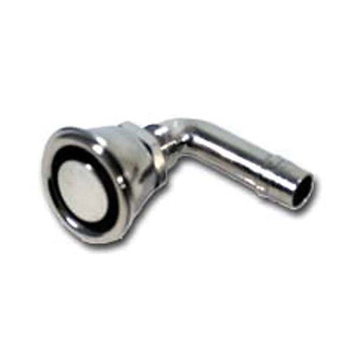 Whitecap 6006C 316 Stainless Steel 90 Degree Flush Fuel Vent