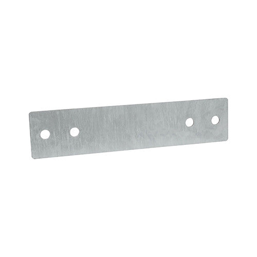 Tie Down Engineering Backing Plate 4 in. X 18 in. Standard Grade Hurricane Strap for Piling Hoops - 26396